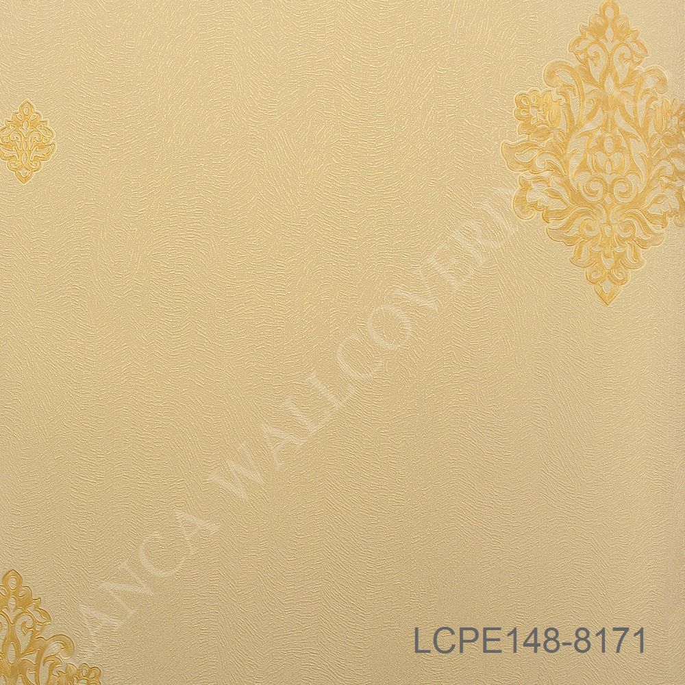 Damasco dorato su beige, 1000x1000 HD, PC Desktop