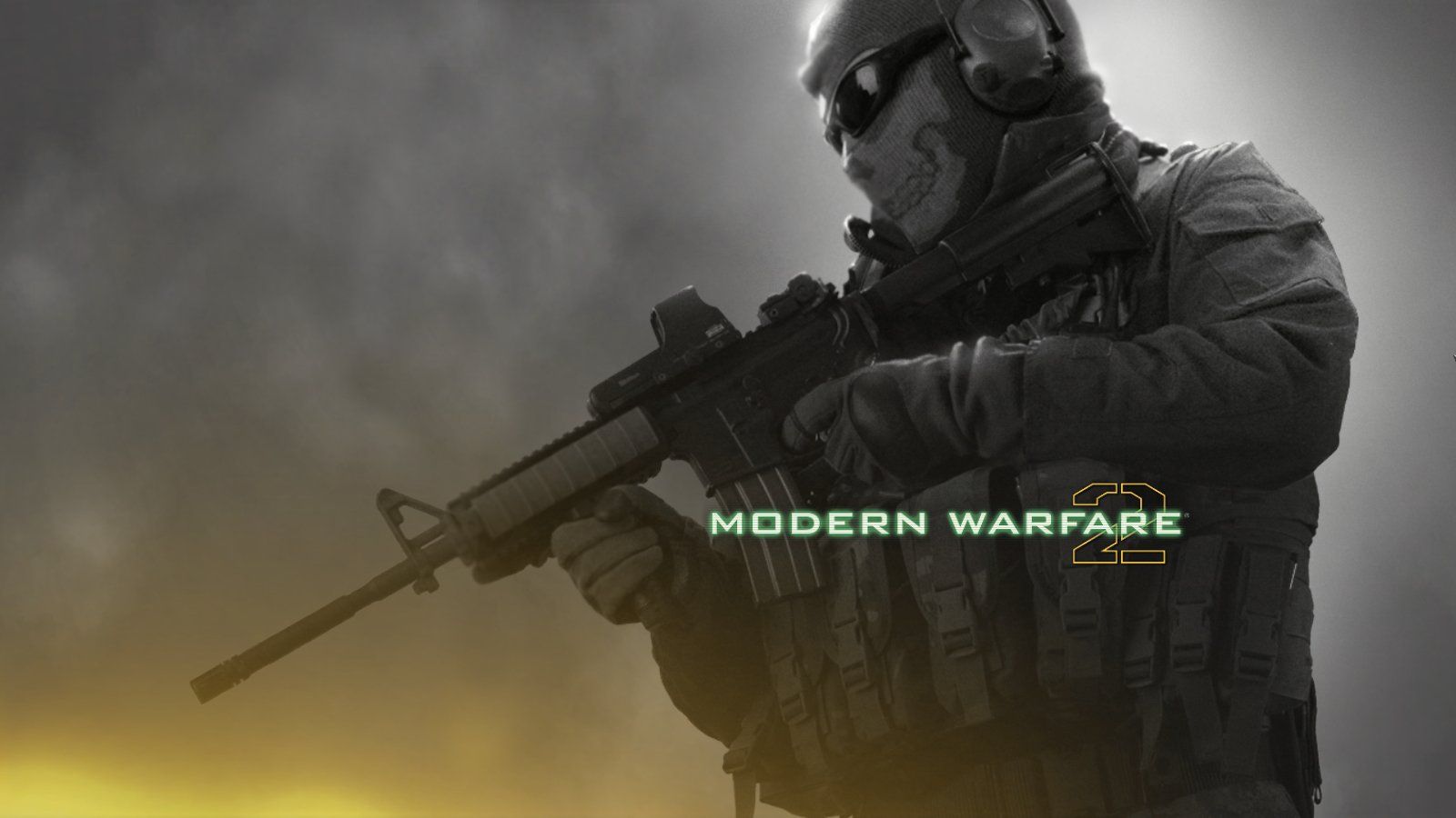 Soldato con fucile Modern Warfare, 1600x900 HD Ready, PC