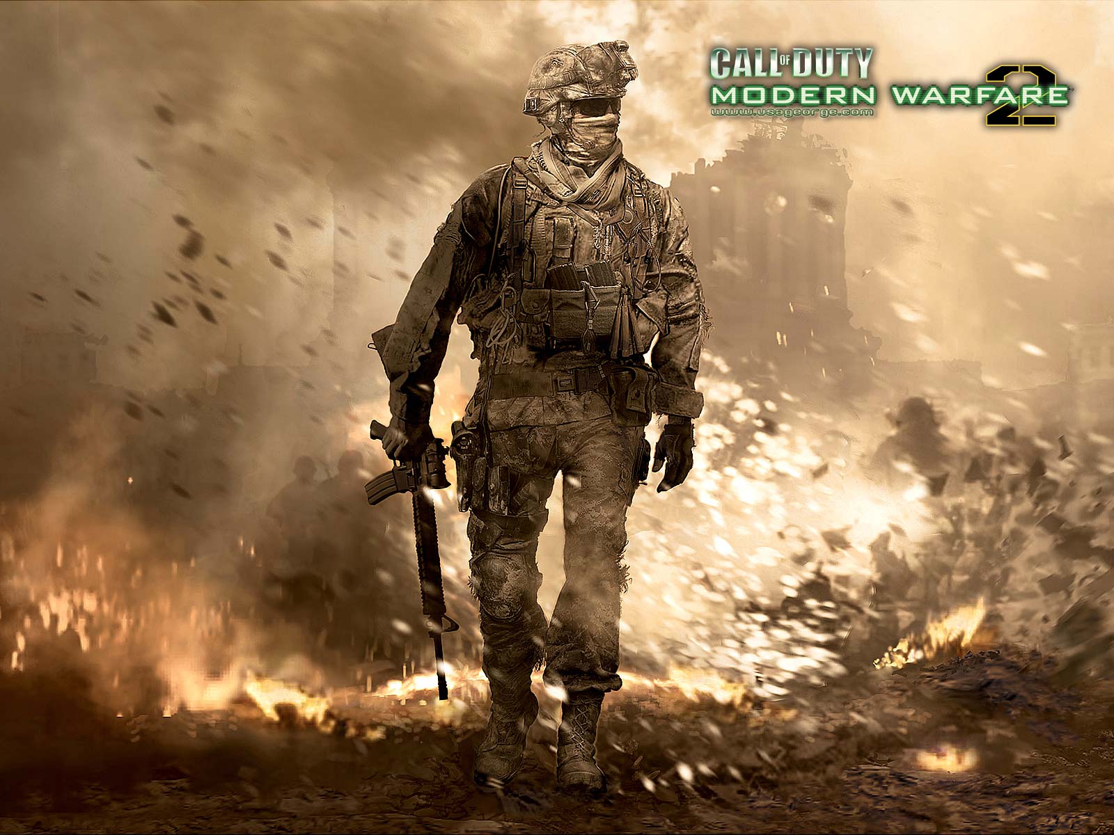 Soldato Call of Duty Modern Warfare, 1600x1200 HD Ready, Notebook Gaming