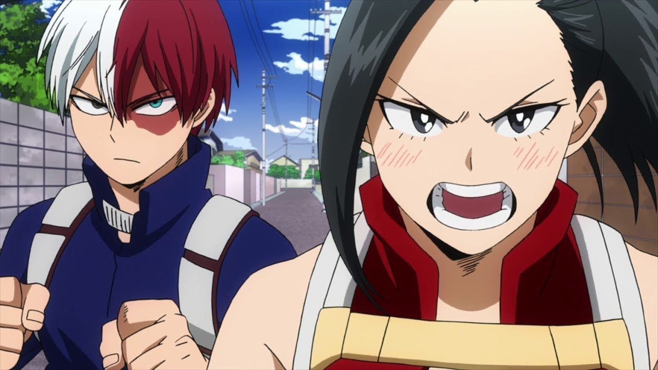 Momo Yaoyorozu combattimento My Hero Academia, 1920x1080 Full HD, Desktop