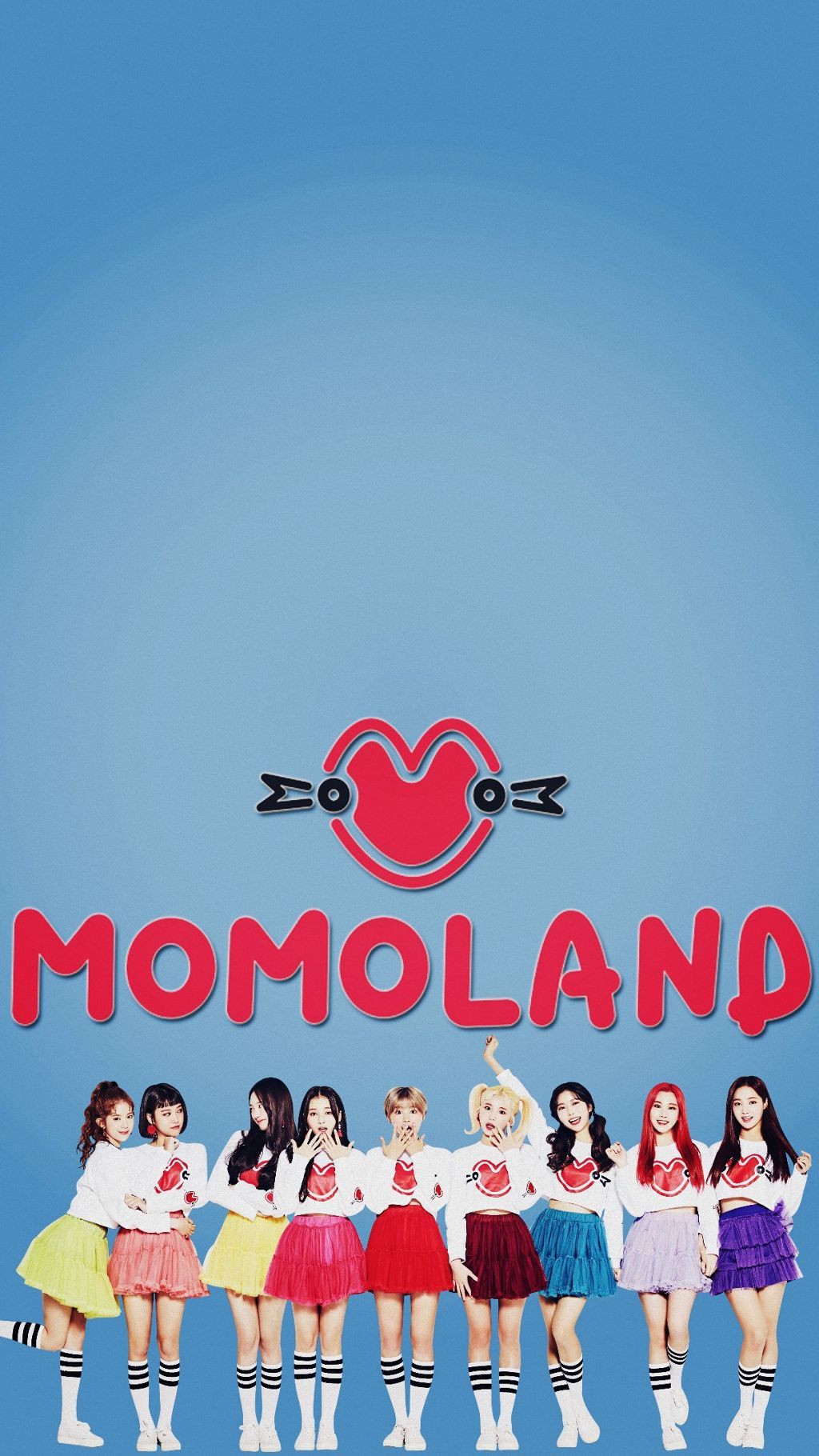 Momoland gruppo kpop, 1024x1820 Full HD Verticale, iPhone