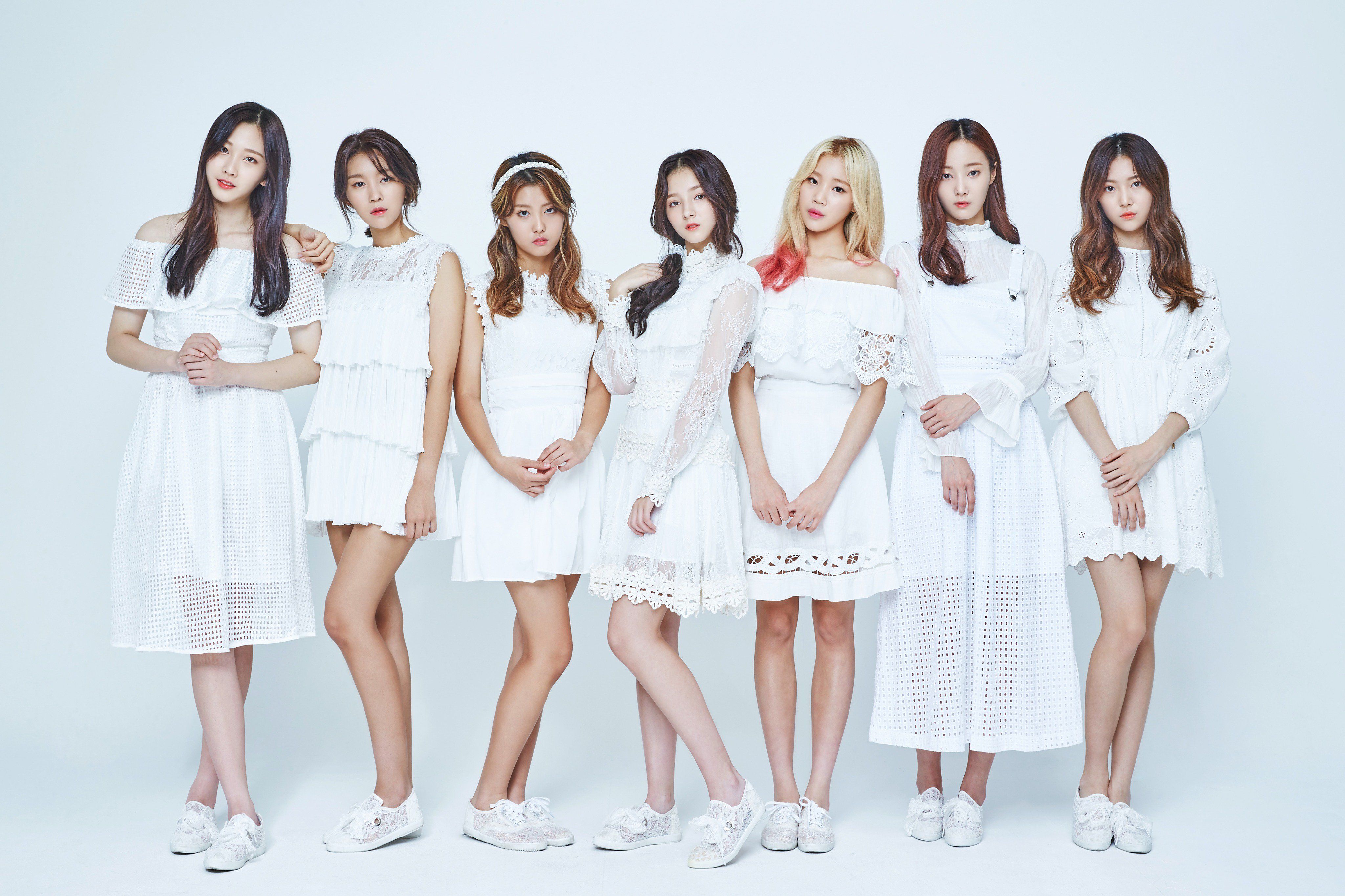 Gruppo idol Momoland abiti bianchi, 4096x2730 Ultra HD, 4K TV