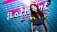 Idol Momoland sfondo blu, 3840x2160 UHD, PC 4K