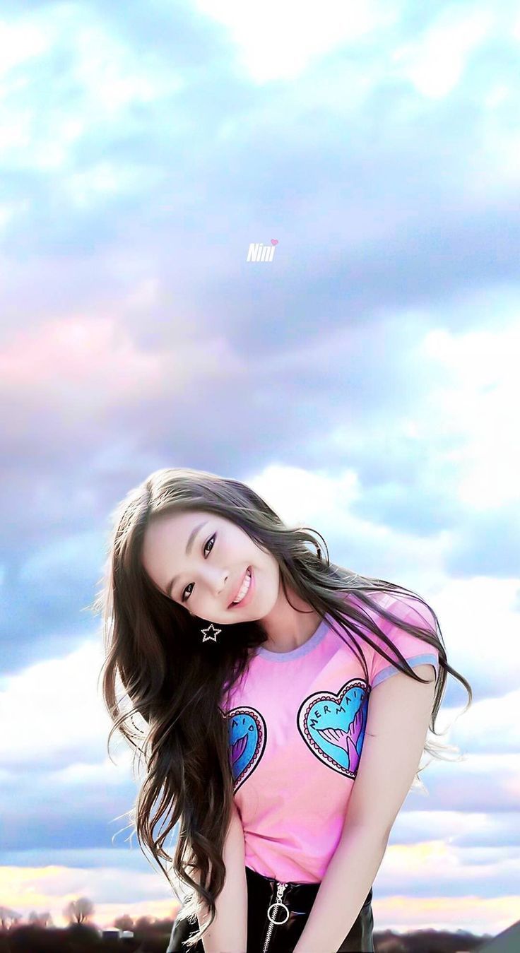 Ragazza kpop maglietta rosa, 736x1349 Full HD Verticale, Smartphone