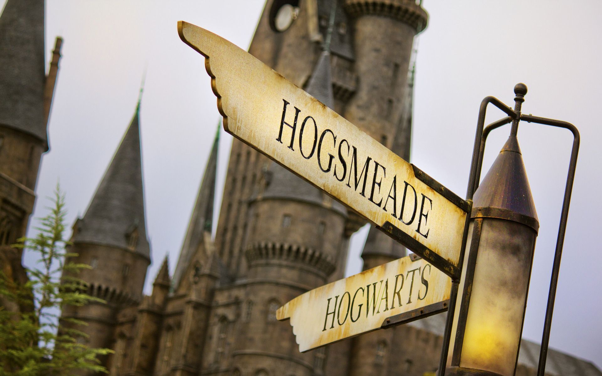 Cartello Hogsmeade Hogwarts castello, 1920x1200 Full HD+, iMac