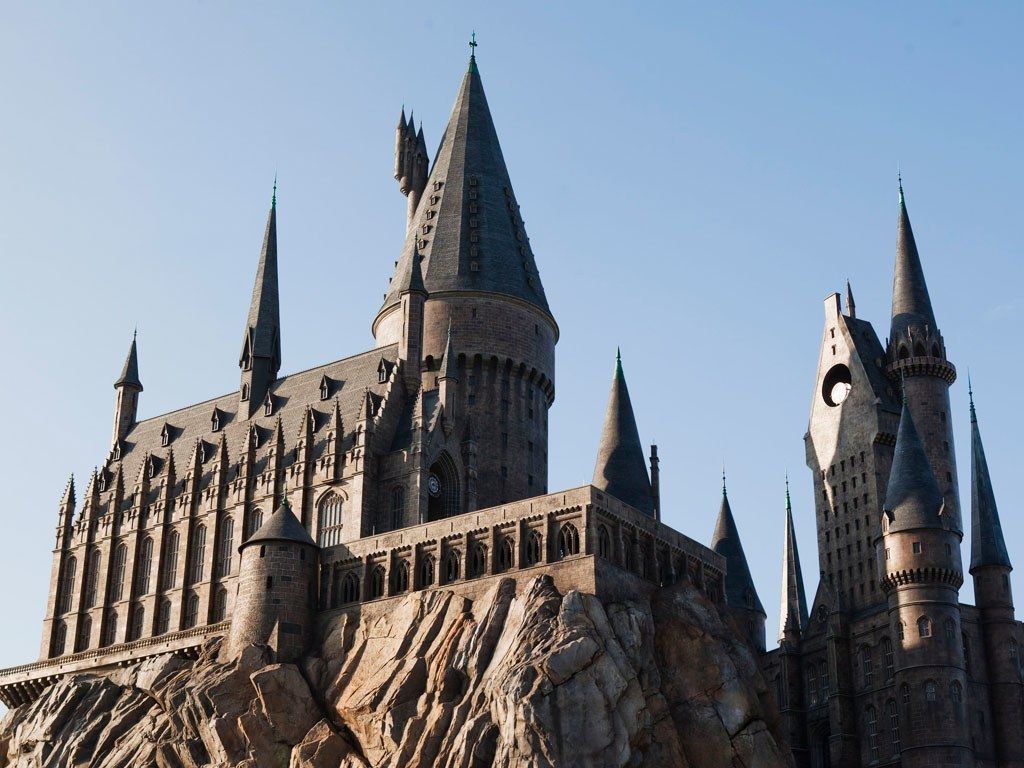Castello di Hogwarts, 1024x768 HD, PC Desktop