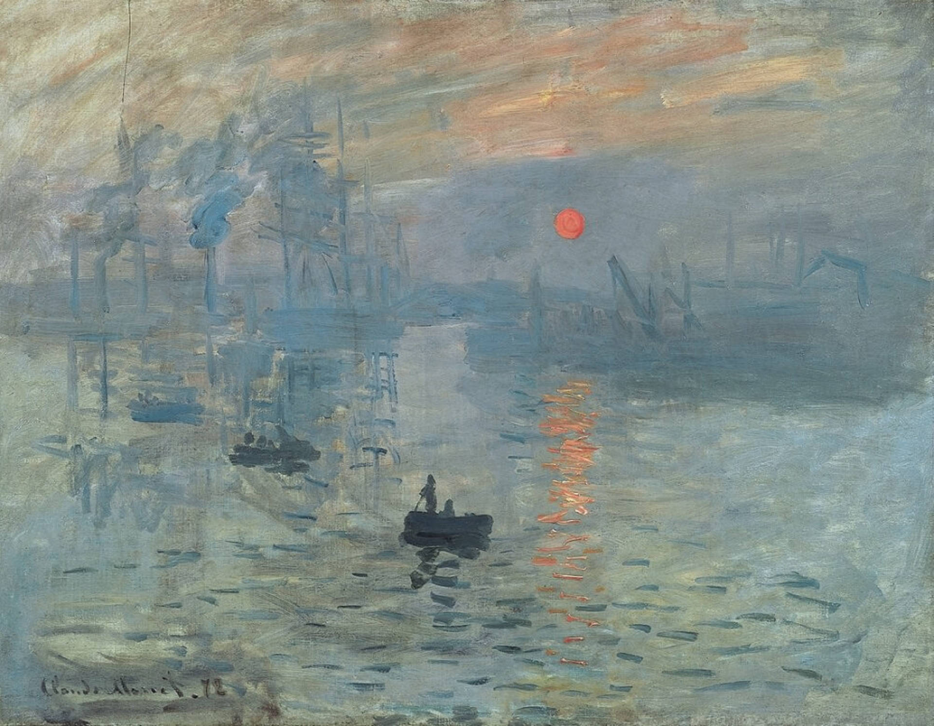 Impressione, levar del sole Monet, 1920x1493 Full HD+, Laptop