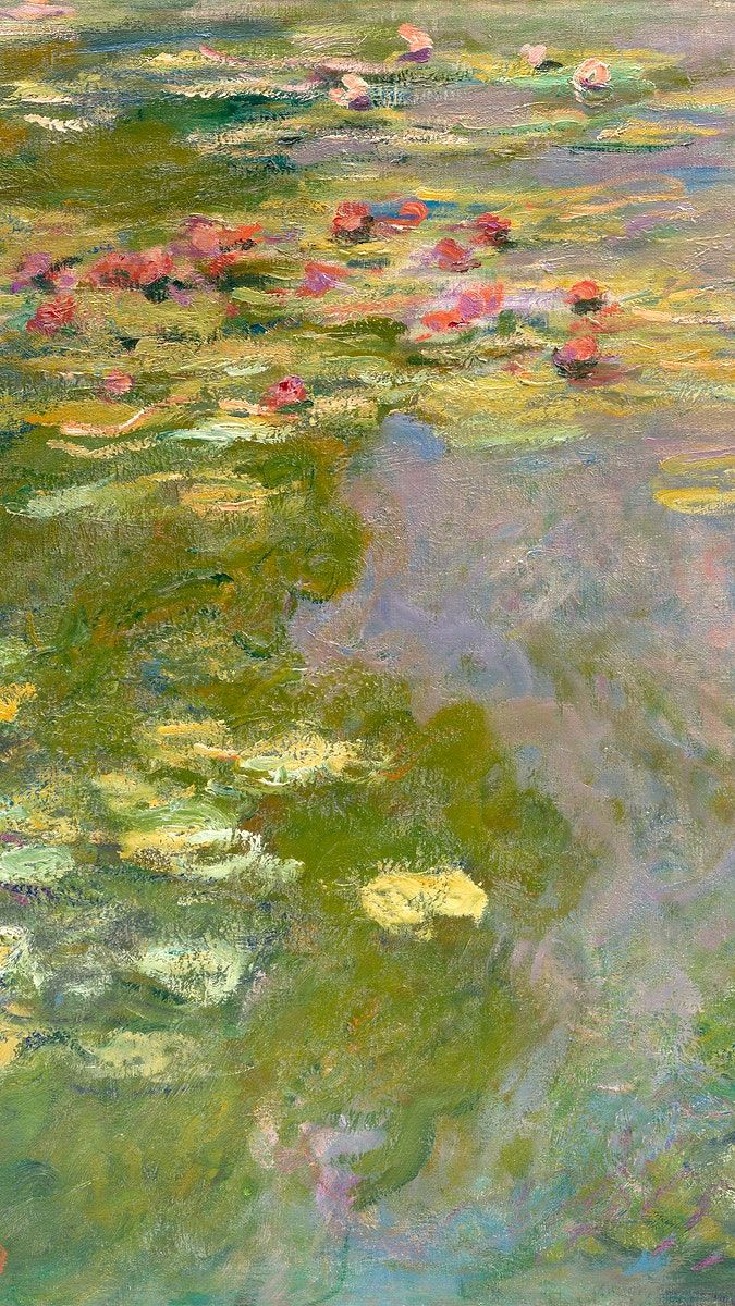 Ninfee di Monet, stagno, 675x1200 Full HD Verticale, iPhone
