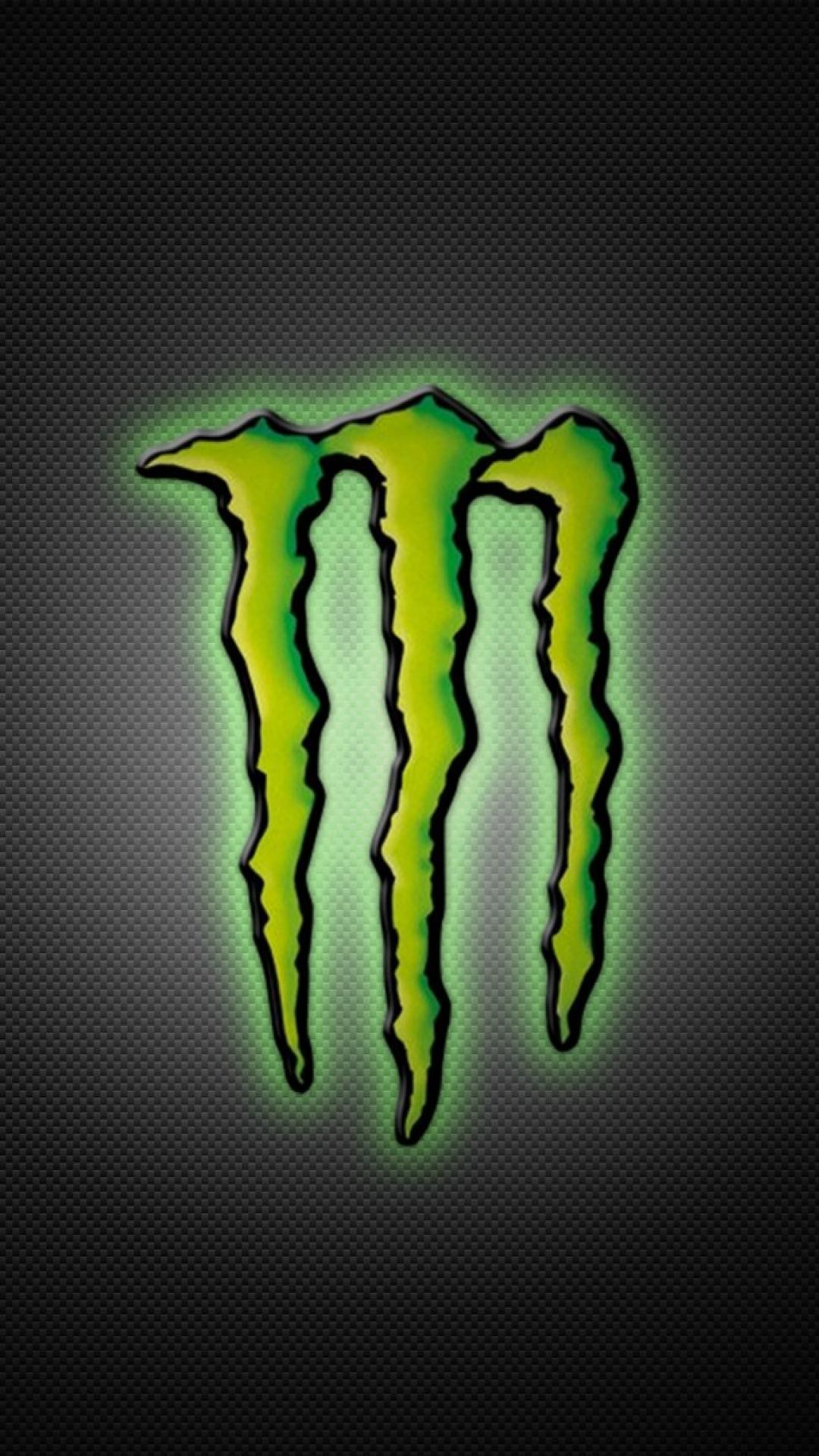Logo Monster Energy verde, 1080x1920 Full HD Verticale, iPhone Air