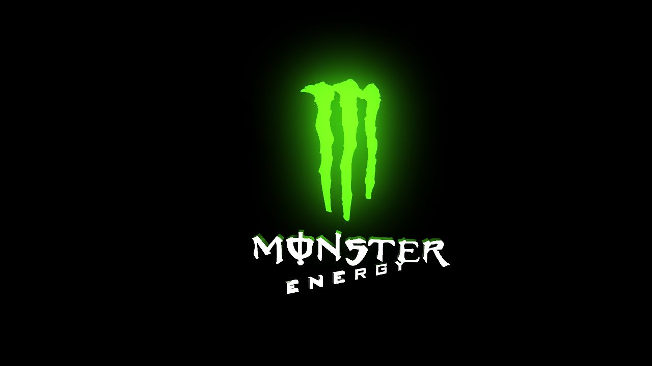 Logo Monster Energy verde, 1280x720 720p, Laptop