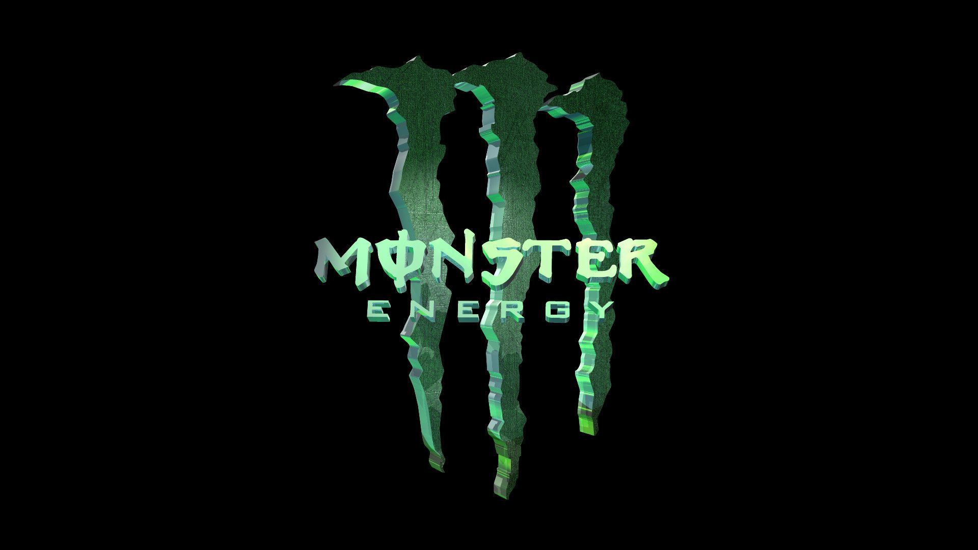 Logo Monster Energy verde, 1920x1080 1080p, Desktop