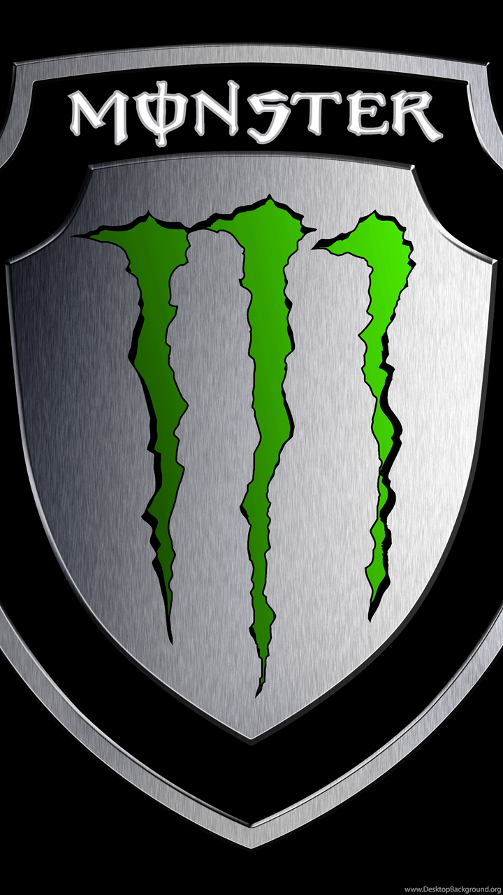 Logo Monster Energy scudo, 720x1280 Full HD Verticale, iPhone Air