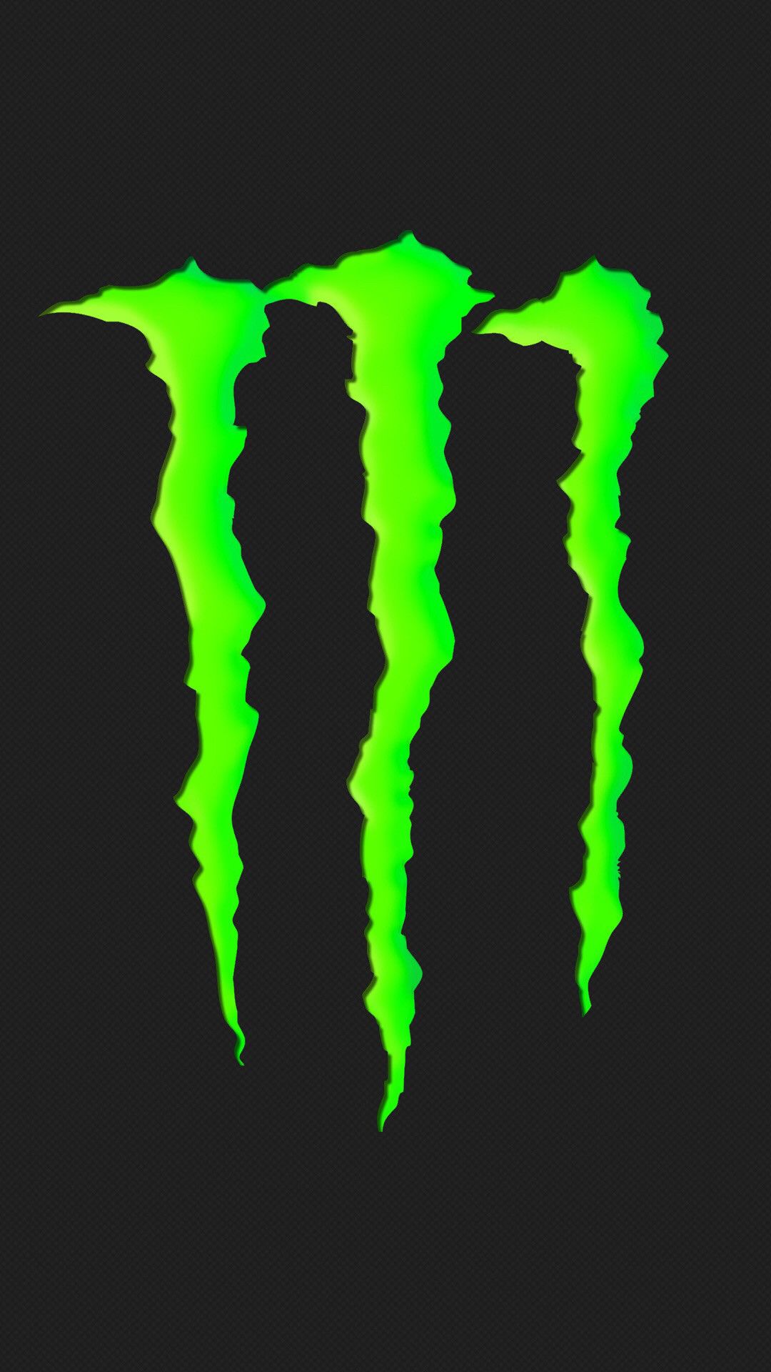 Logo Monster Energy verde, bevande energetiche, 1080x1920 Verticale, Telefono