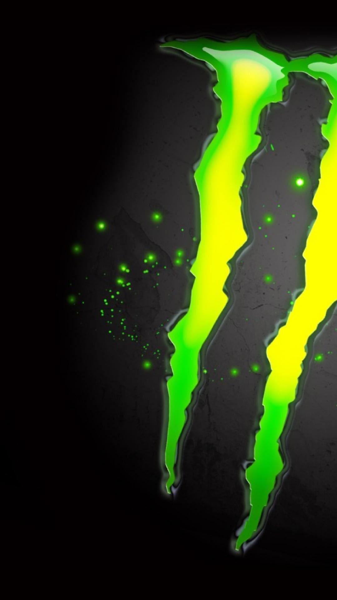 Logo Monster Energy artigli, 1080x1920 Full HD Verticale, iPhone Plus