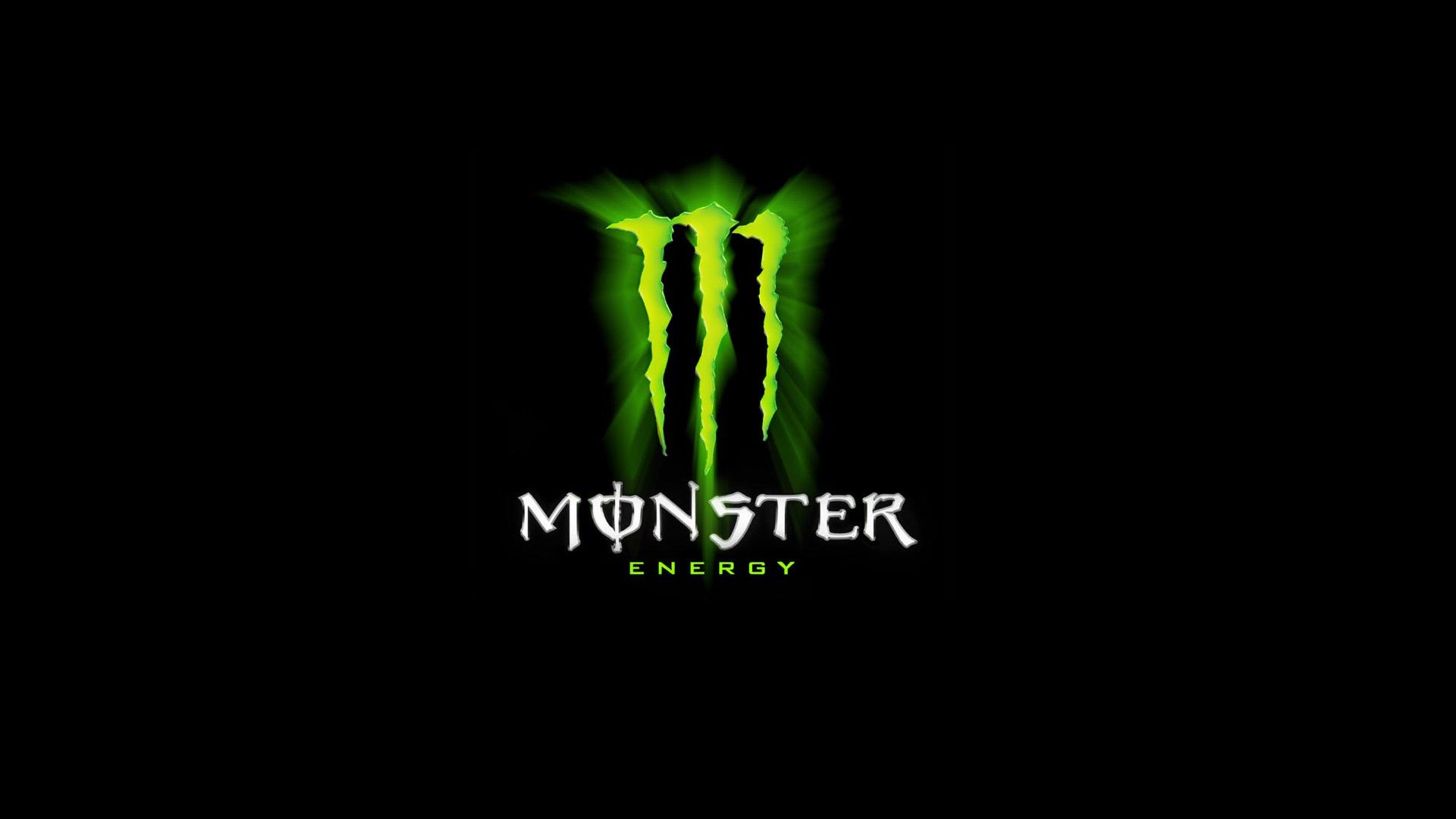Logo Monster Energy verde, 1920x1080 1080p, Desktop
