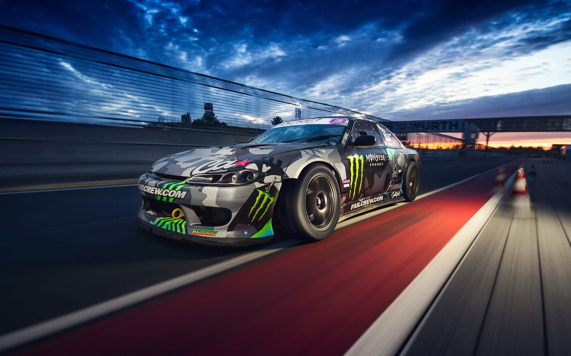 Auto da corsa Monster Energy, 1920x1200 Full HD+ WUXGA, Desktop