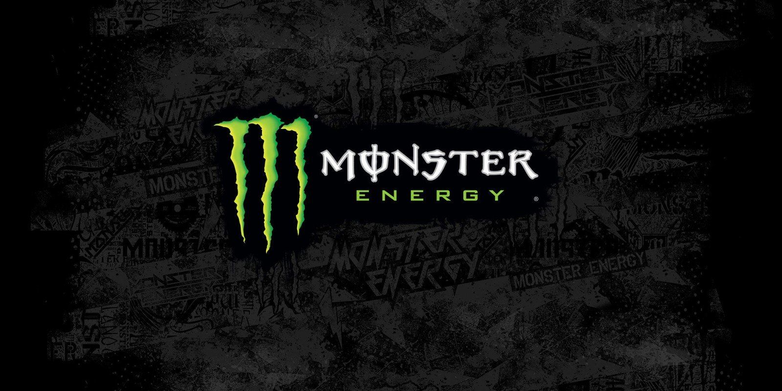 Logo Monster Energy verde, 1600x800 HD, PC