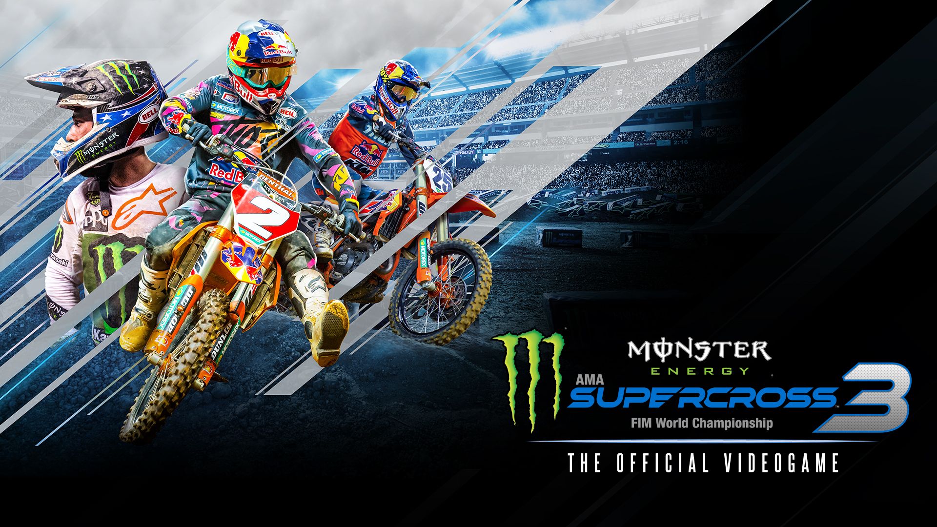 Monster Energy Supercross videogioco, 1920x1080 Full HD 1080p, Desktop