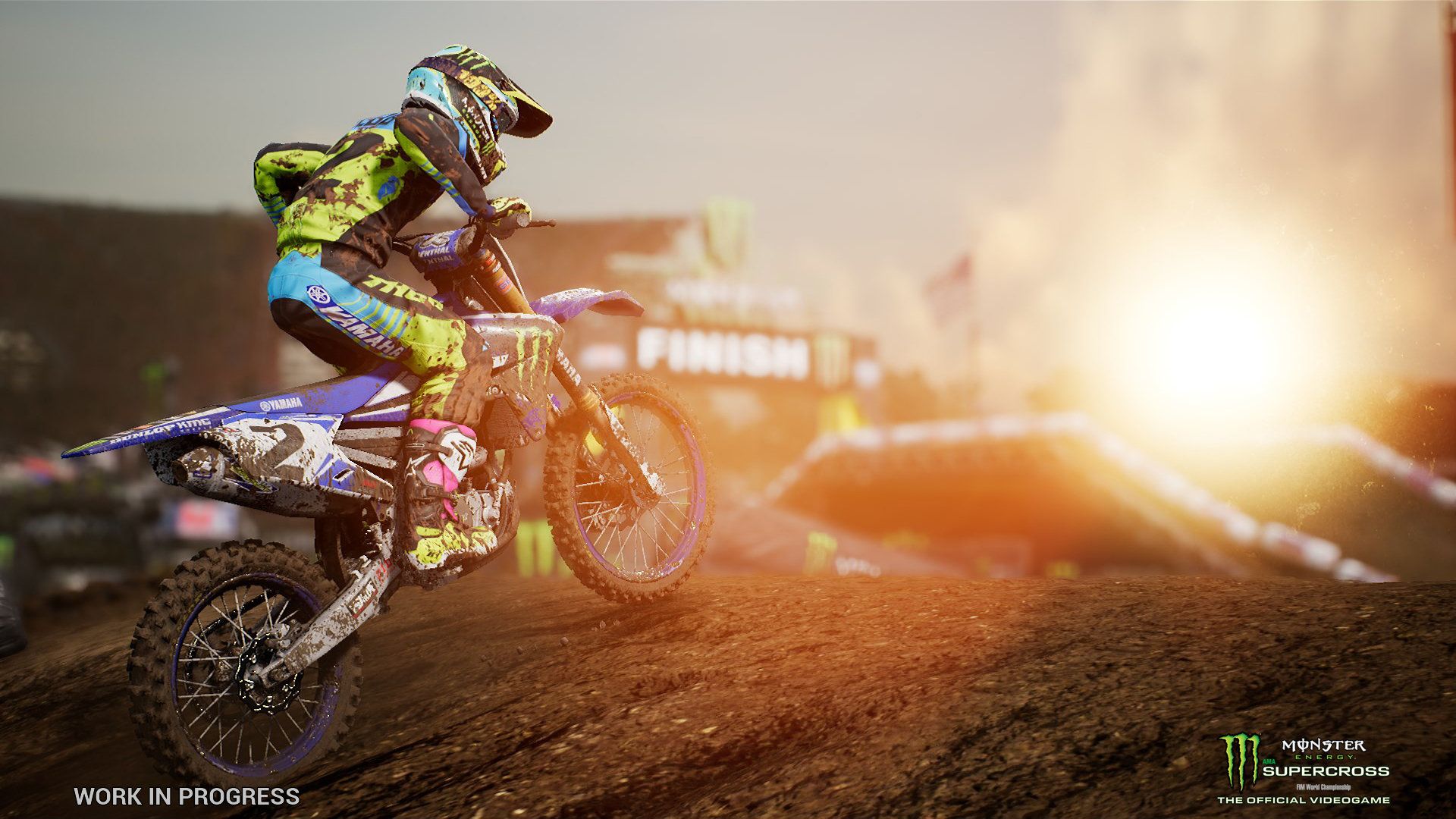 Motocross Monster Energy Supercross, 1920x1080 Full HD, PC Desktop