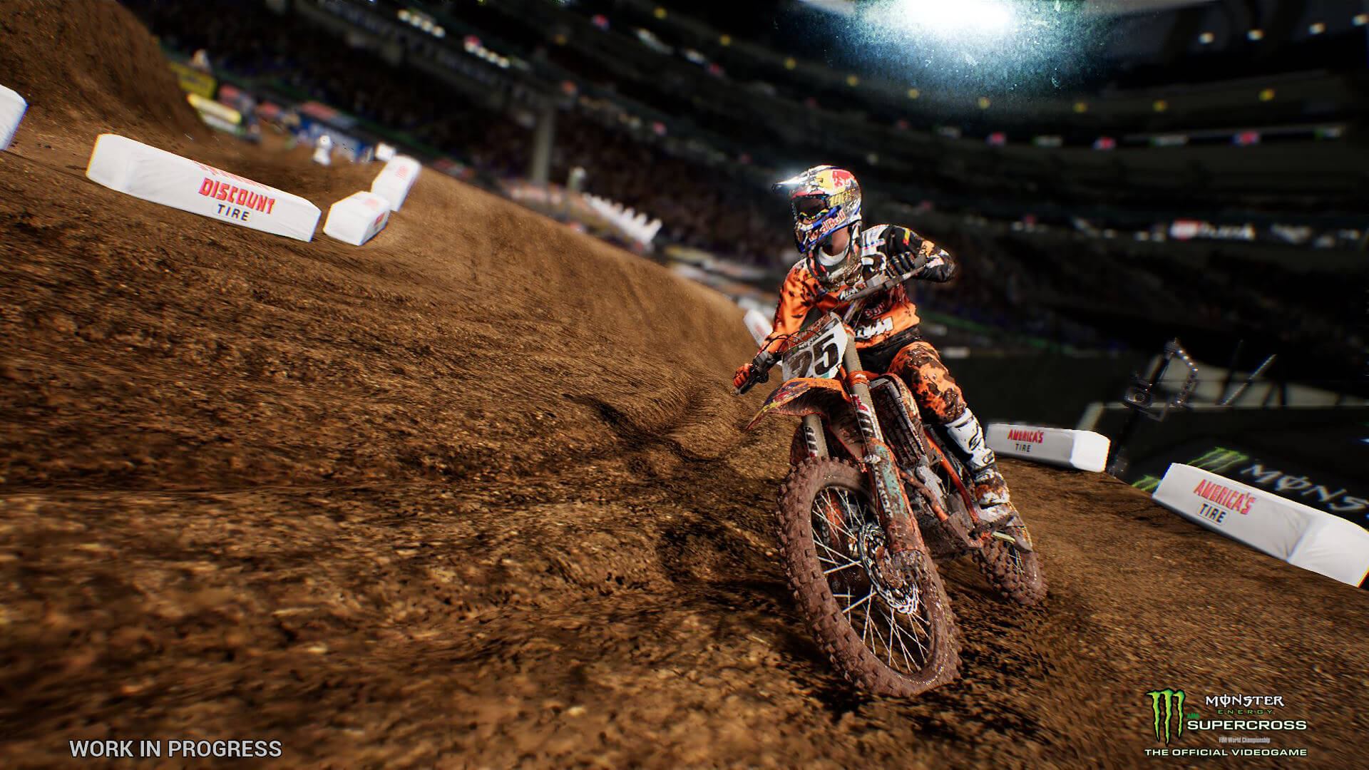 Motocross Supercross videogioco stadio, 1920x1080 Full HD, Laptop