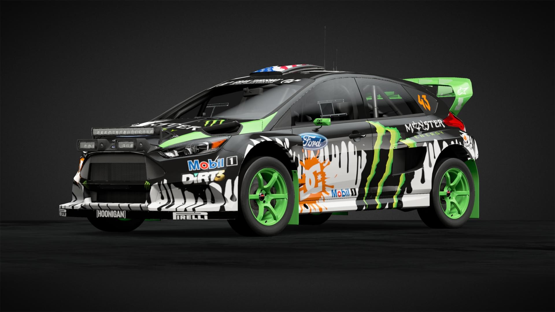 Auto rally Monster Energy livery, 1920x1080 1080p, Desktop
