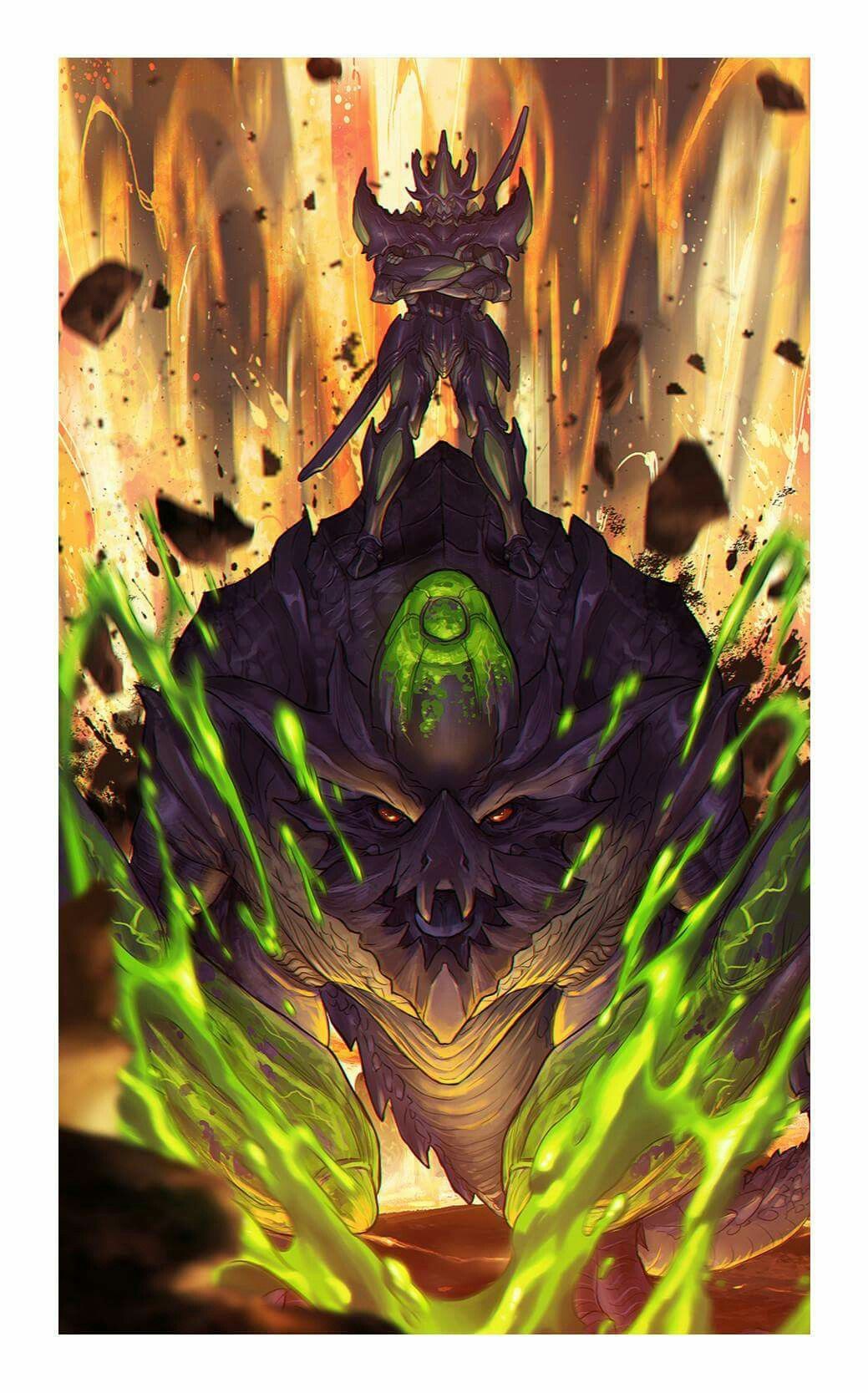 Brachydios Monster Hunter art, anime, 1039x1667 Verticale, Mobile