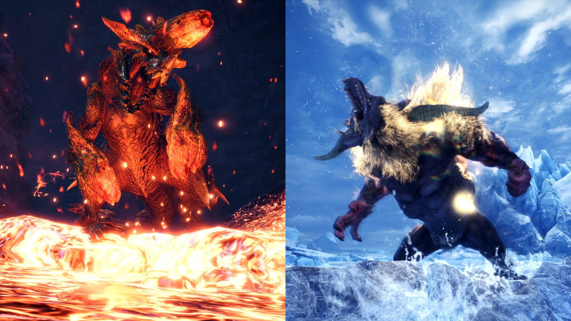 Brachydios e Rajang, Monster Hunter, 1920x1080 Full HD 1080p, PC Desktop