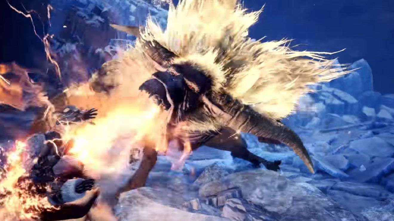Brachydios contro Rajang, Monster Hunter, 1320x743 HD, Desktop