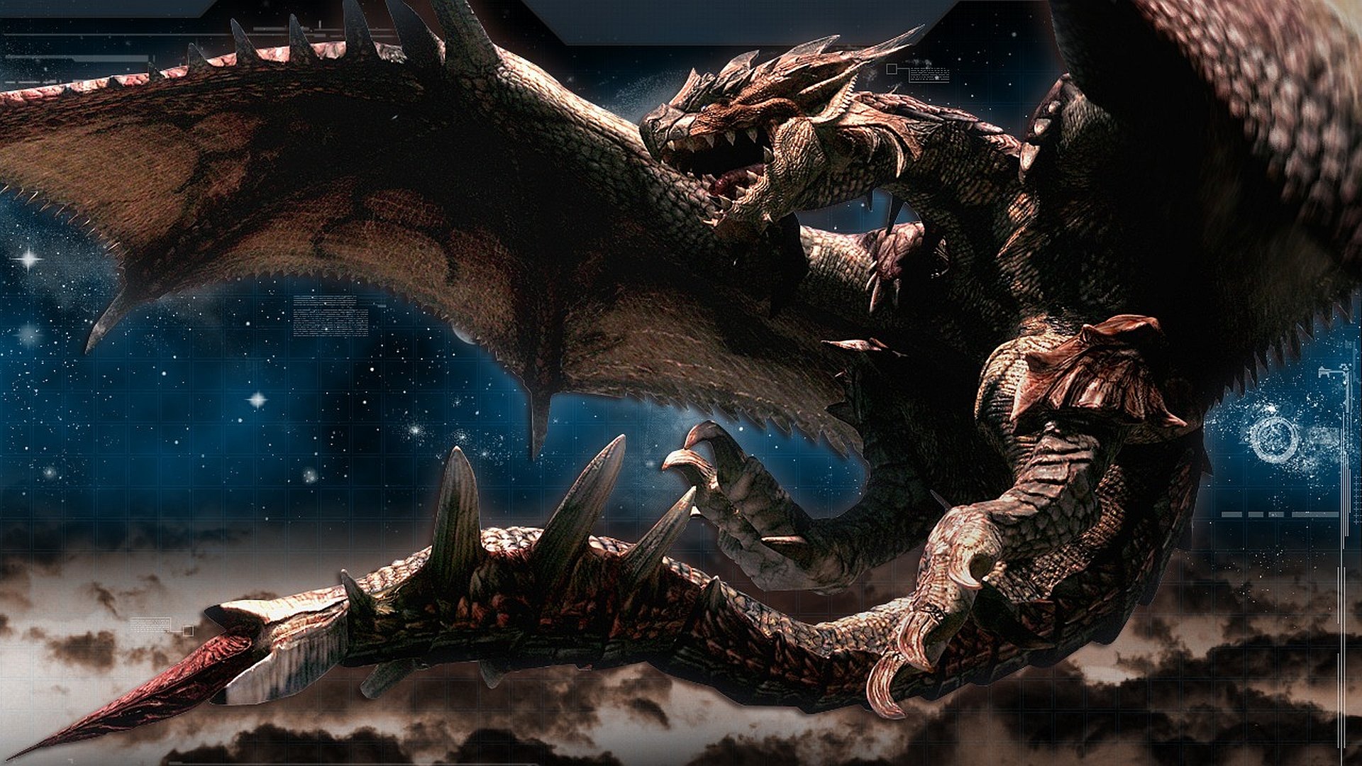 Drago Monster Hunter combattimento, 1920x1080 1080p, Monitor Gaming