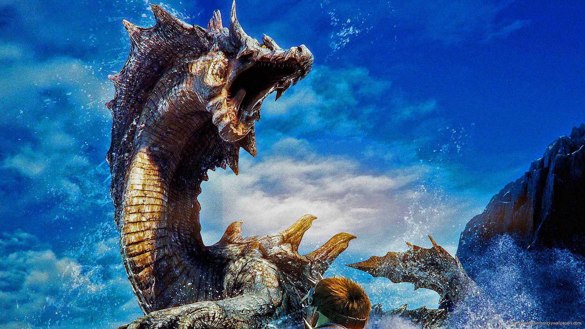Mostro drago Monster Hunter, 1920x1080 Full HD, Desktop