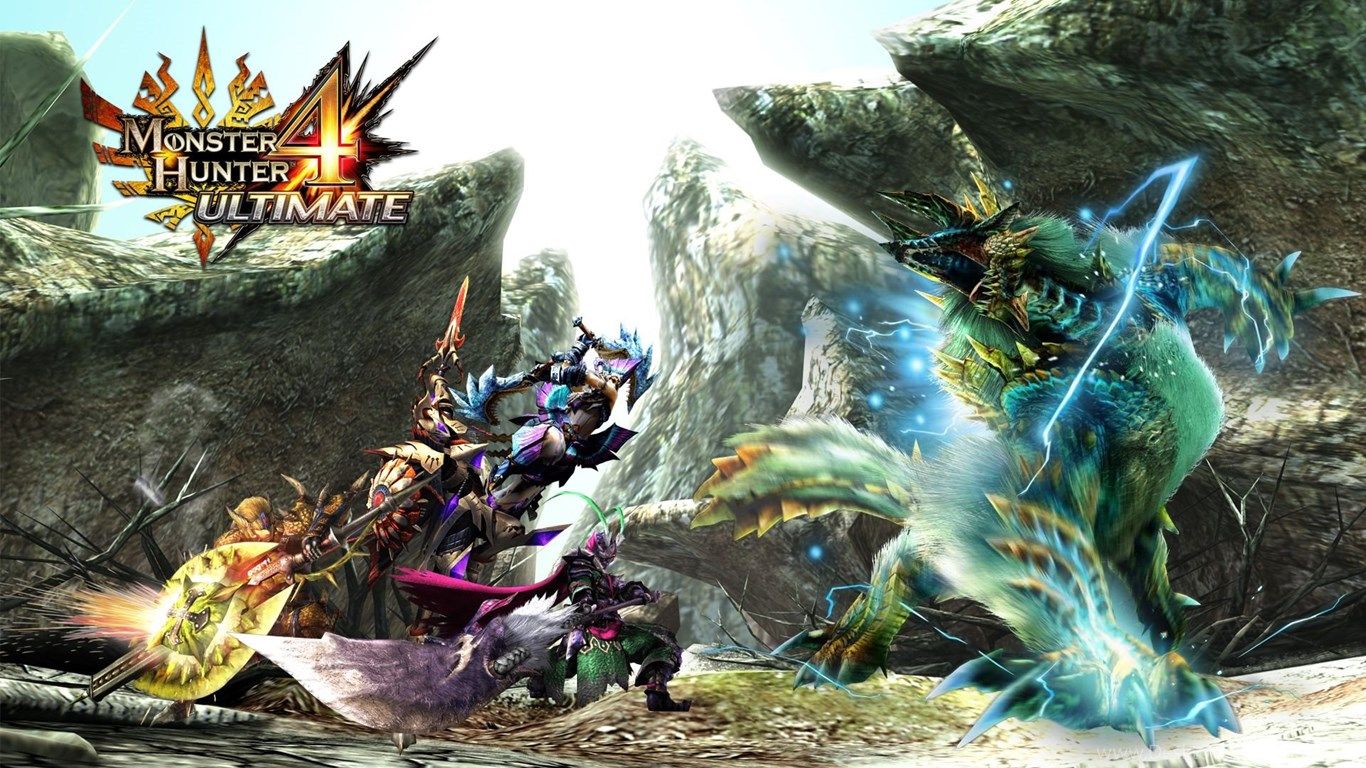 Monster Hunter 4 Ultimate, 1366x768 720p, Monitor Gaming