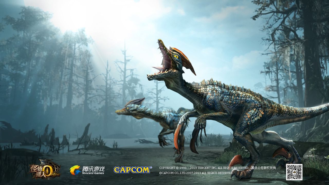Monster Hunter creature nella foresta, 1280x720 HD, PC Desktop