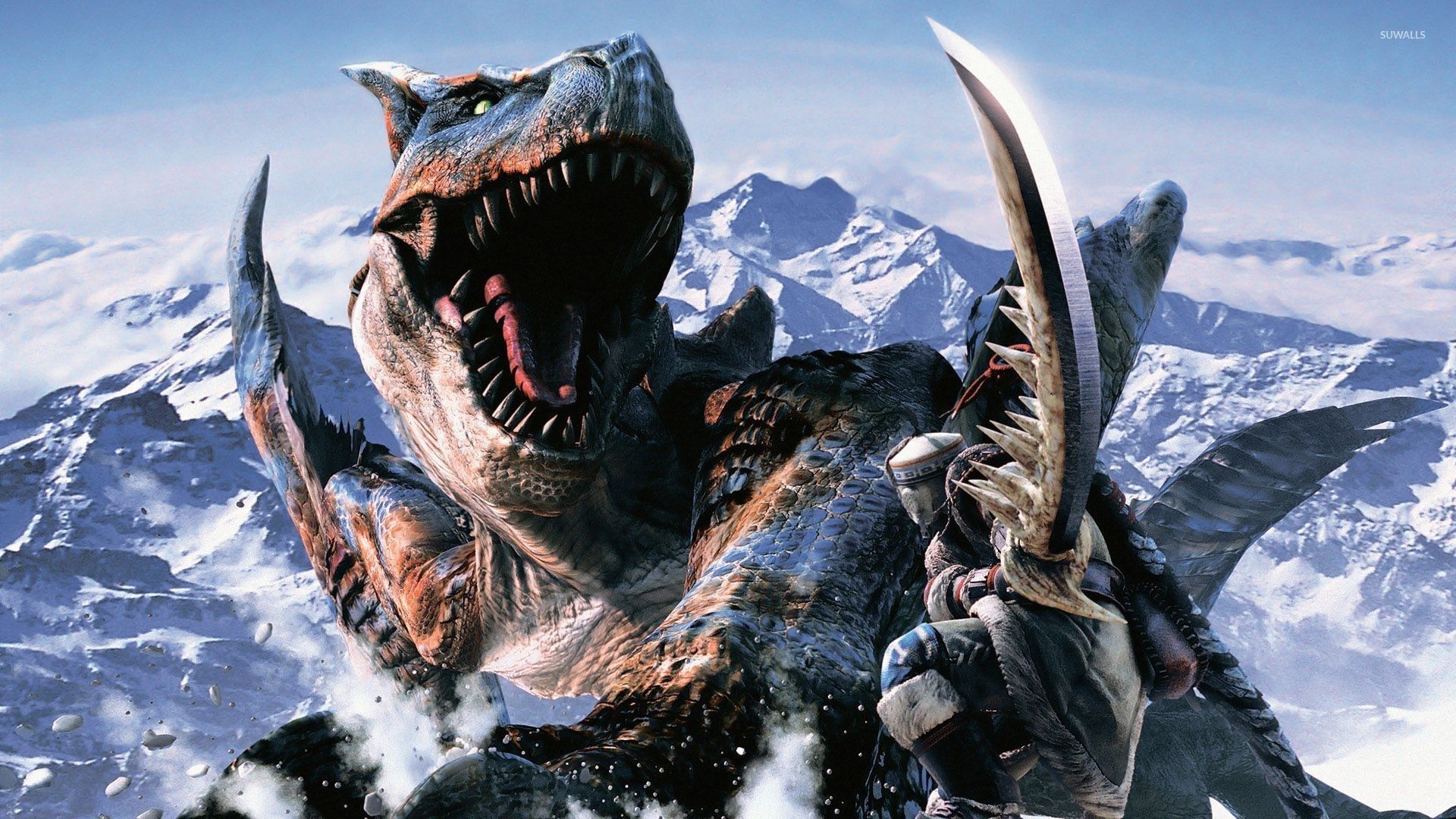 Mostro drago Monster Hunter, 1920x1080 Full HD, PC Desktop