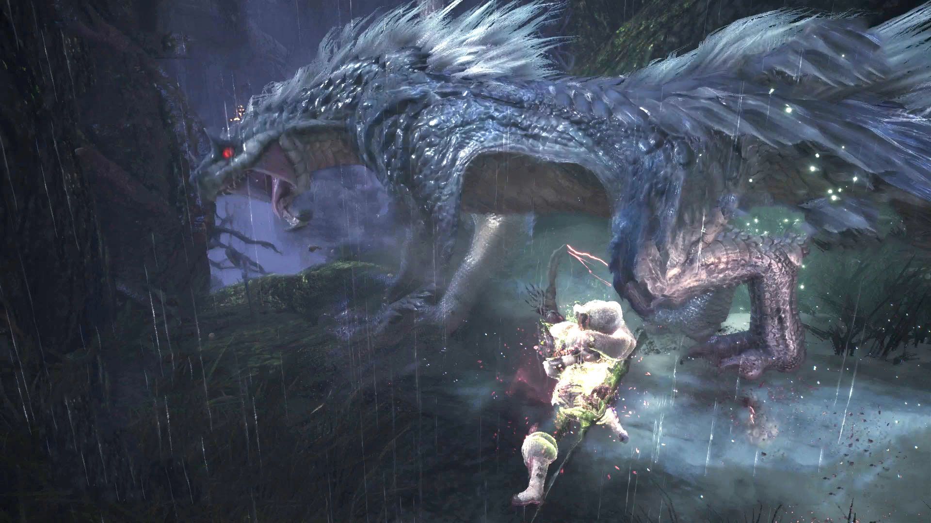 Monster Hunter World Tobi-Kadachi battaglia, 1920x1080 Full HD 1080p, PC