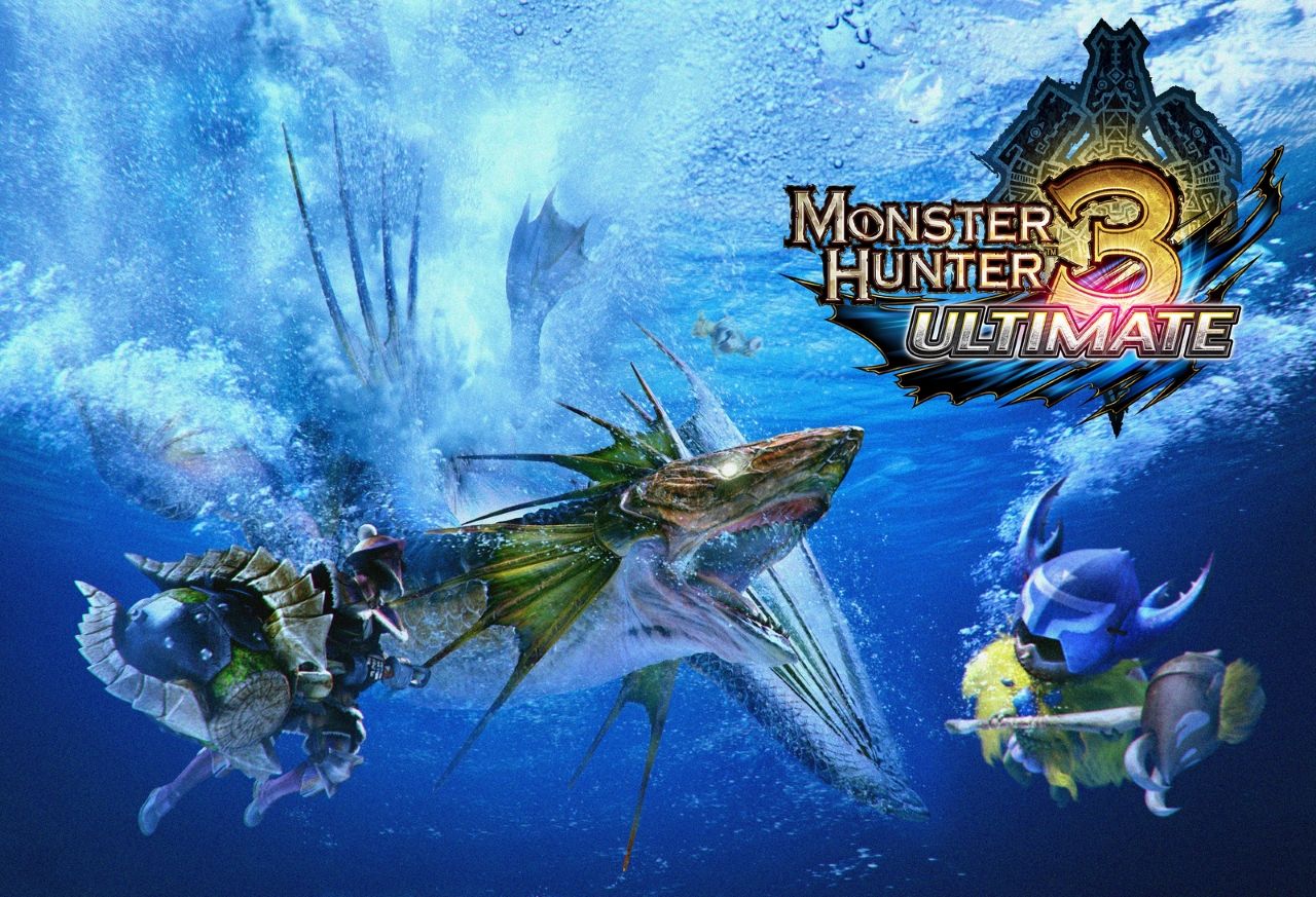 Monster Hunter 3 Ultimate sottomarino, 1280x873 HD, PC Desktop