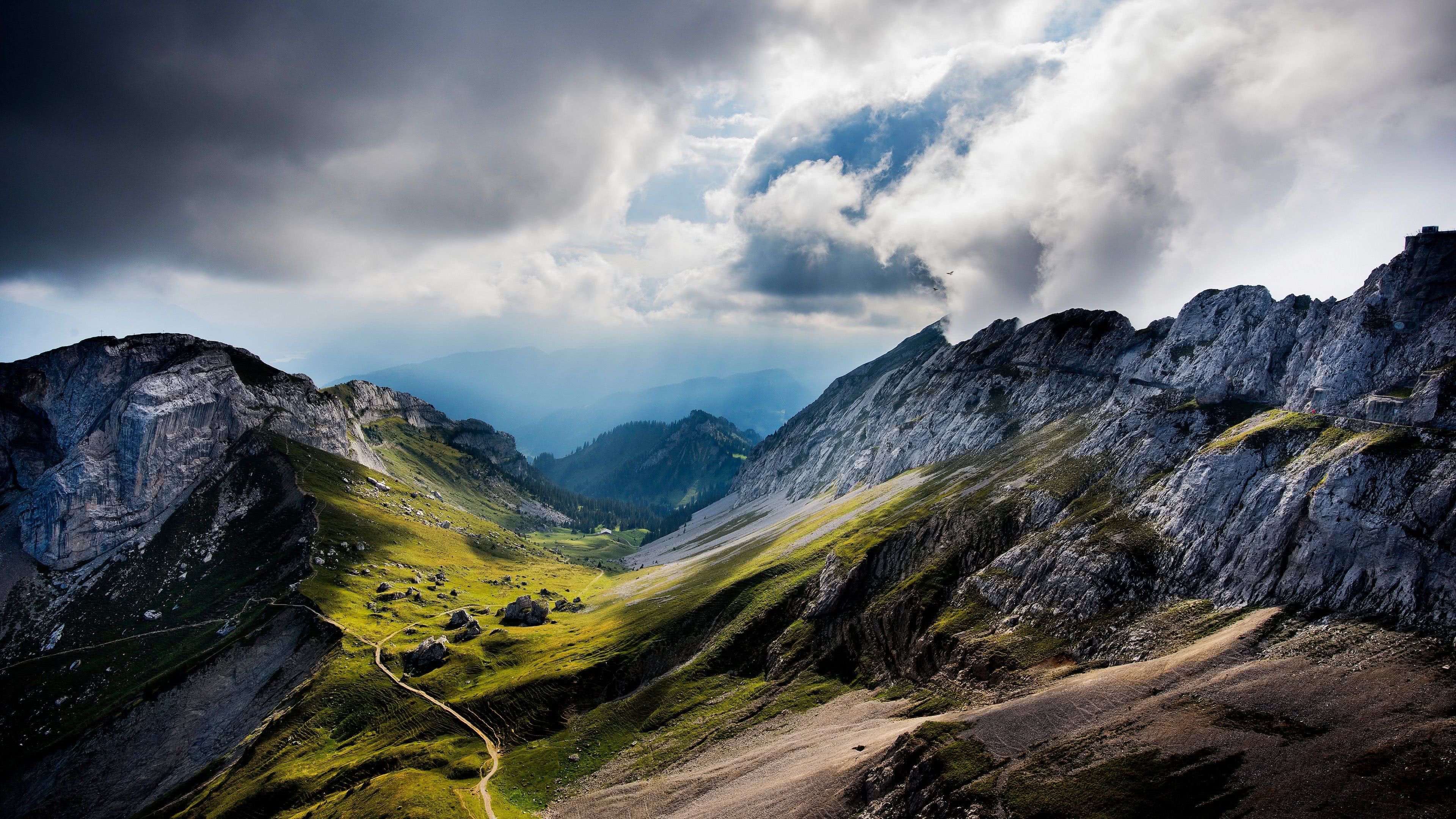 Catena montuosa in Svizzera, 3840x2160 4K, Desktop 4K