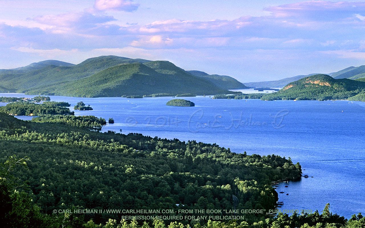 Lago tra montagne blu verdi, 1280x800 HD, Desktop