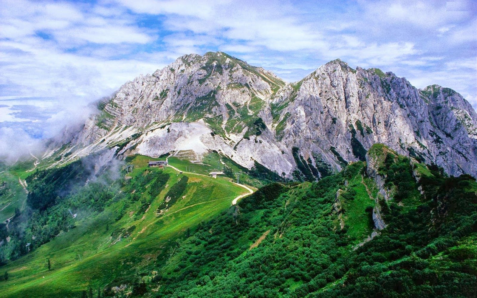 Montagna rocciosa con valle verde, 1600x1000 HD Ready, Acer Nitro