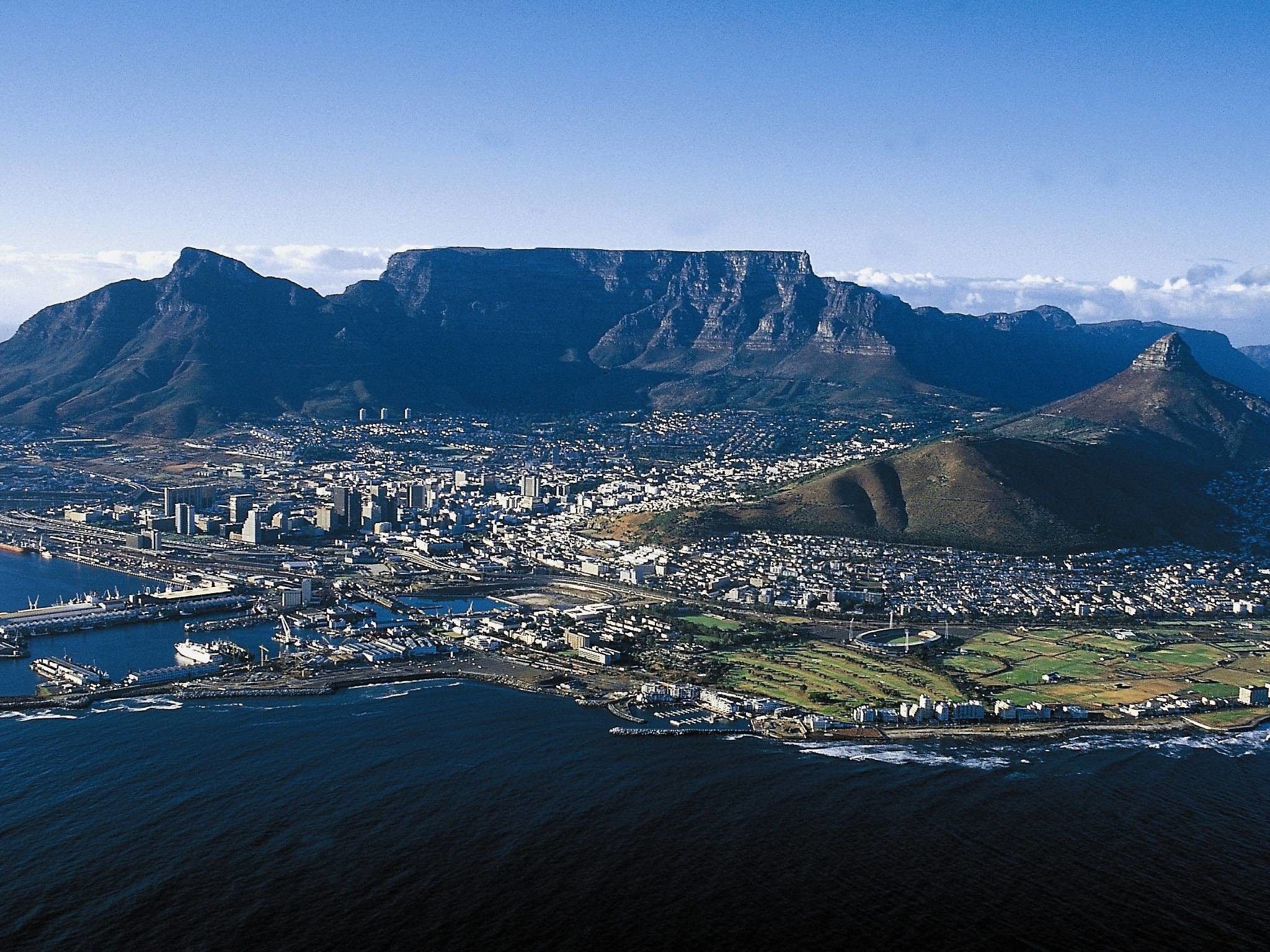 Table Mountain Cape Town, 2048x1536 2K, Desktop