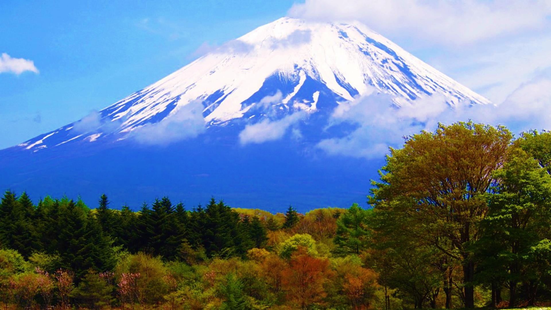 Monte Fuji innevato, Giappone, 1920x1080 Full HD, Desktop