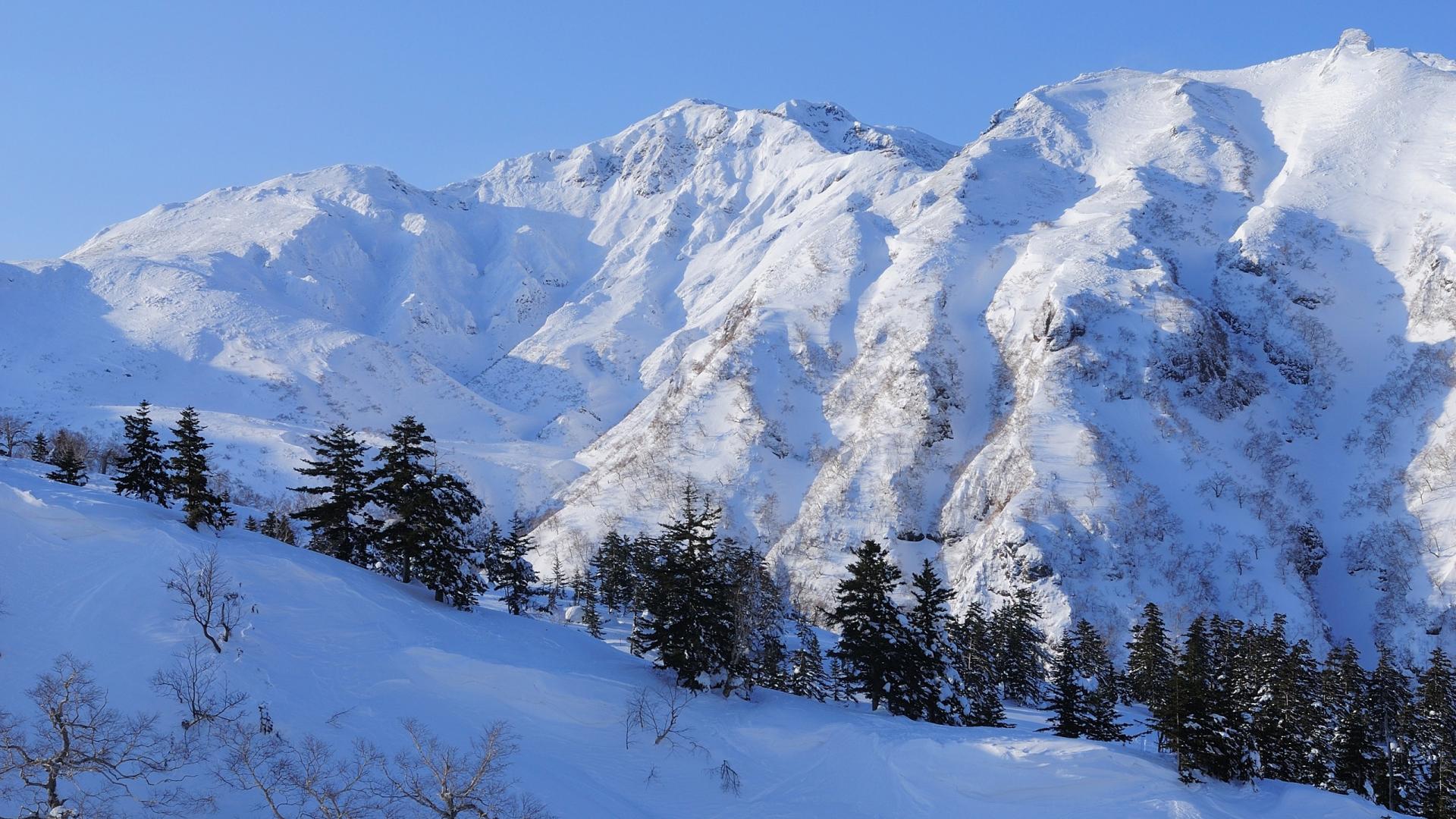 Montagne innevate del Giappone, 1920x1080 Full HD 1080p, Desktop