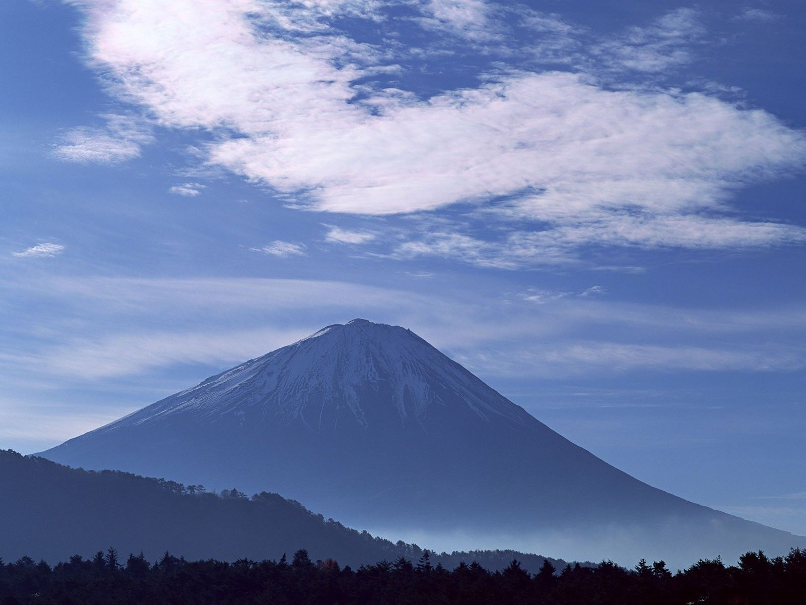 Monte Fuji con cielo azzurro, 1600x1200 HD, Desktop