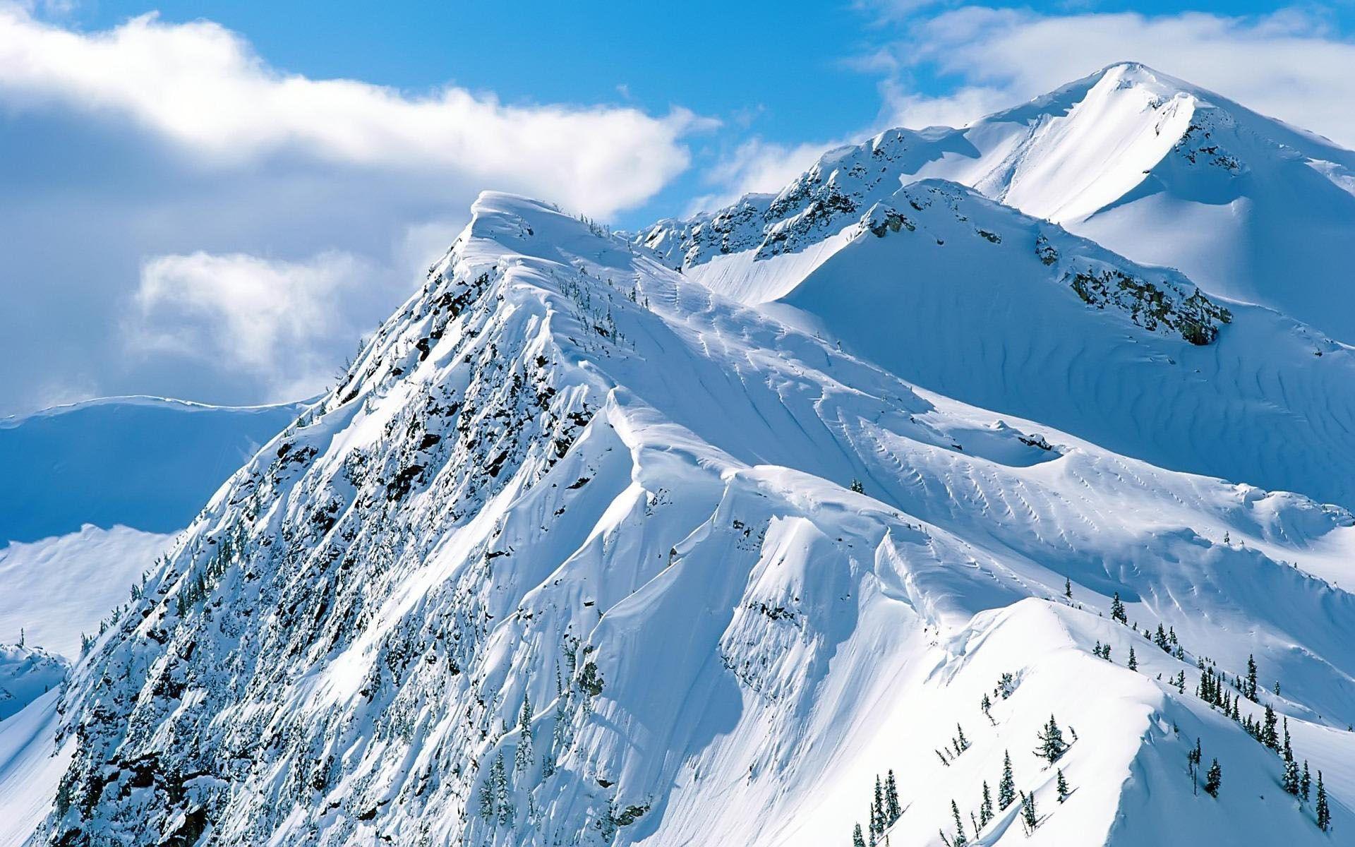 Montagne innevate cielo azzurro, 1920x1200 Full HD+ WUXGA, PC