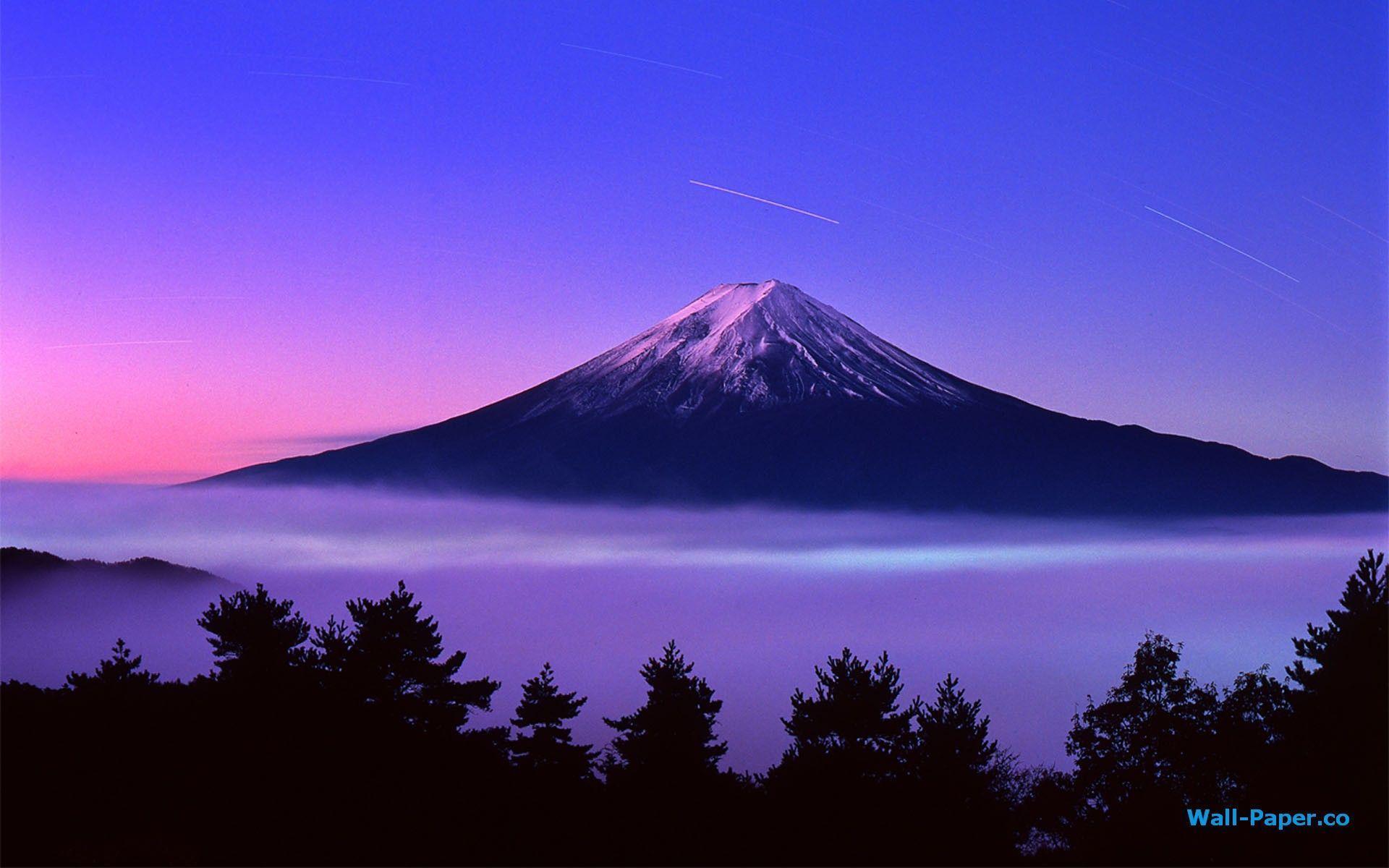Monte Fuji via lattea barca, 720x1280 Full HD Verticale, Smartphone