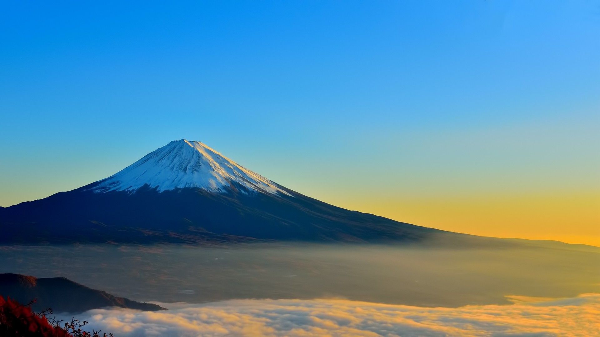Monte Fuji alba lago, 1920x1200 Full HD+ WUXGA, Desktop