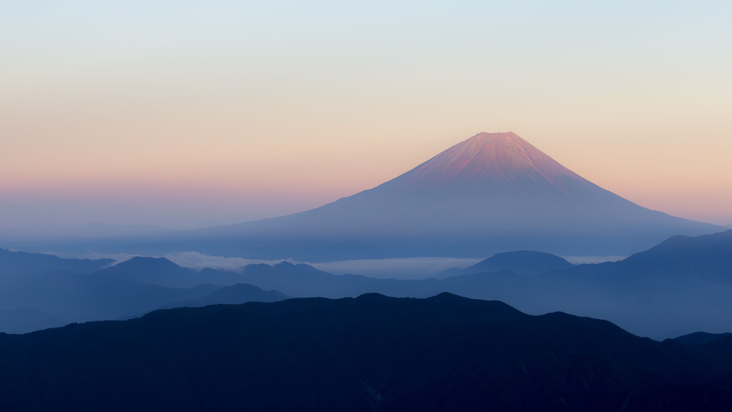 Monte Fuji al tramonto città, 736x1152 Verticale, POCO