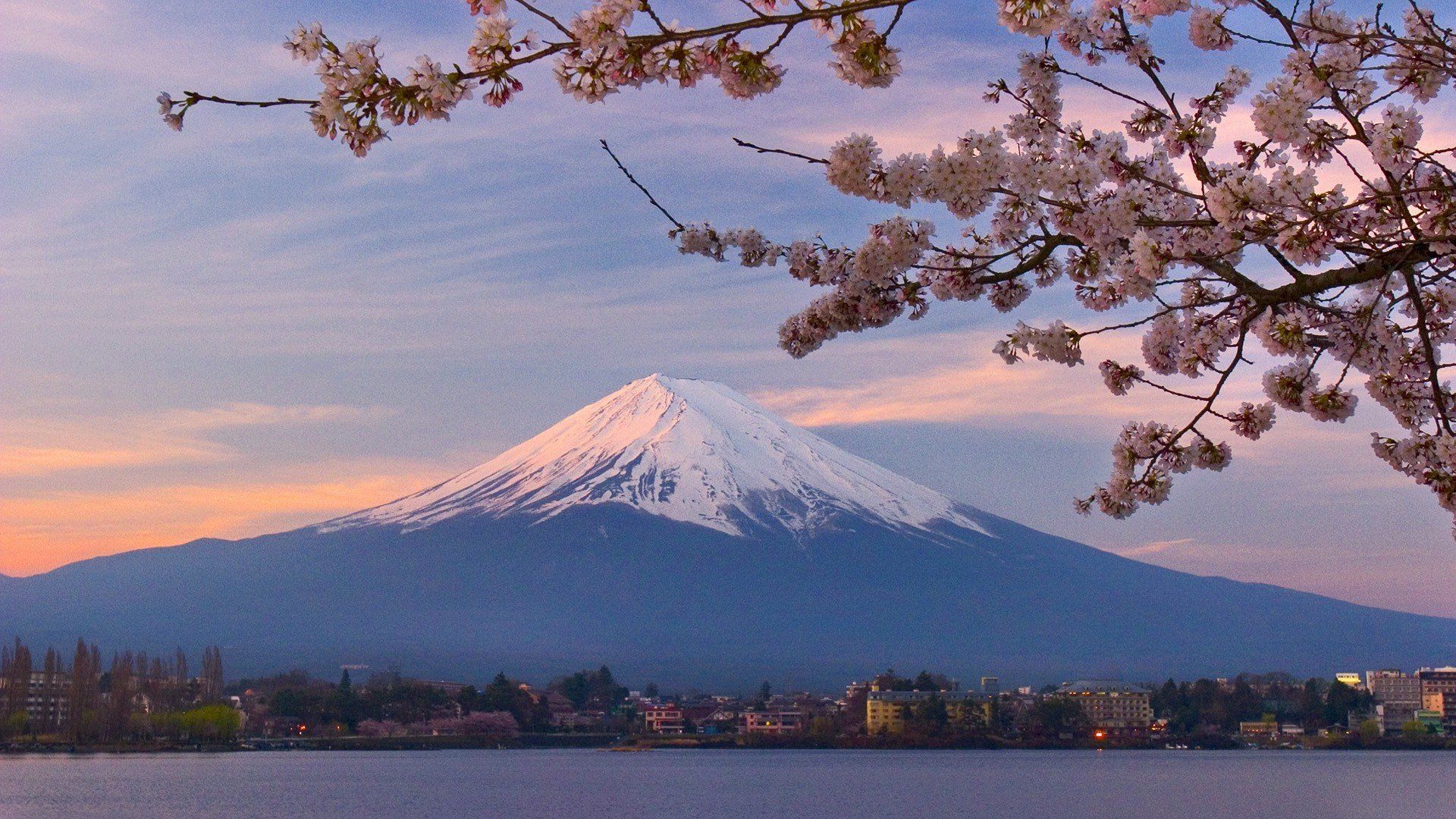 Monte Fuji all'alba, 2560x1440 2K QHD, PC