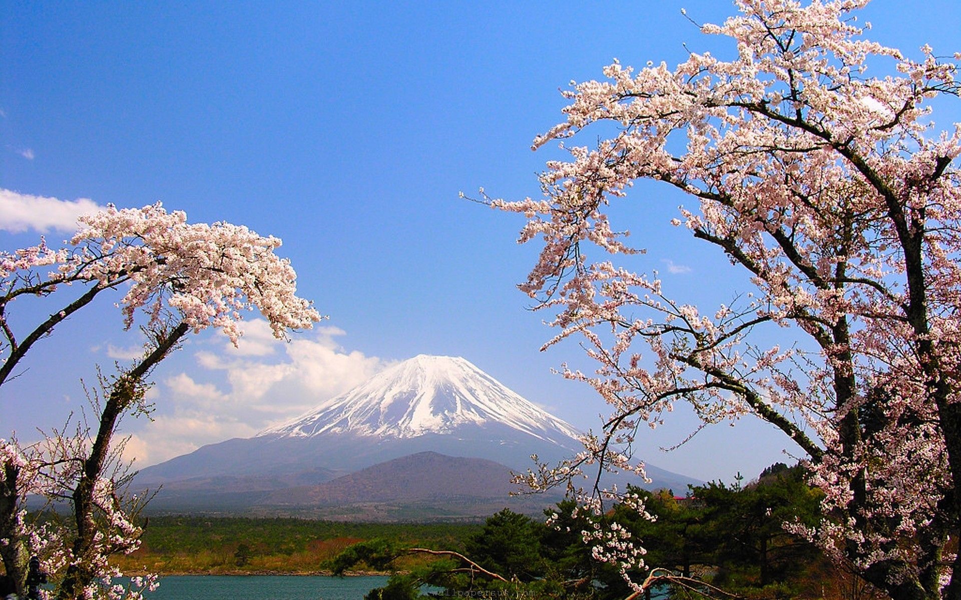 Monte Fuji al tramonto, Giappone, 1280x804 720p, Lenovo Legion