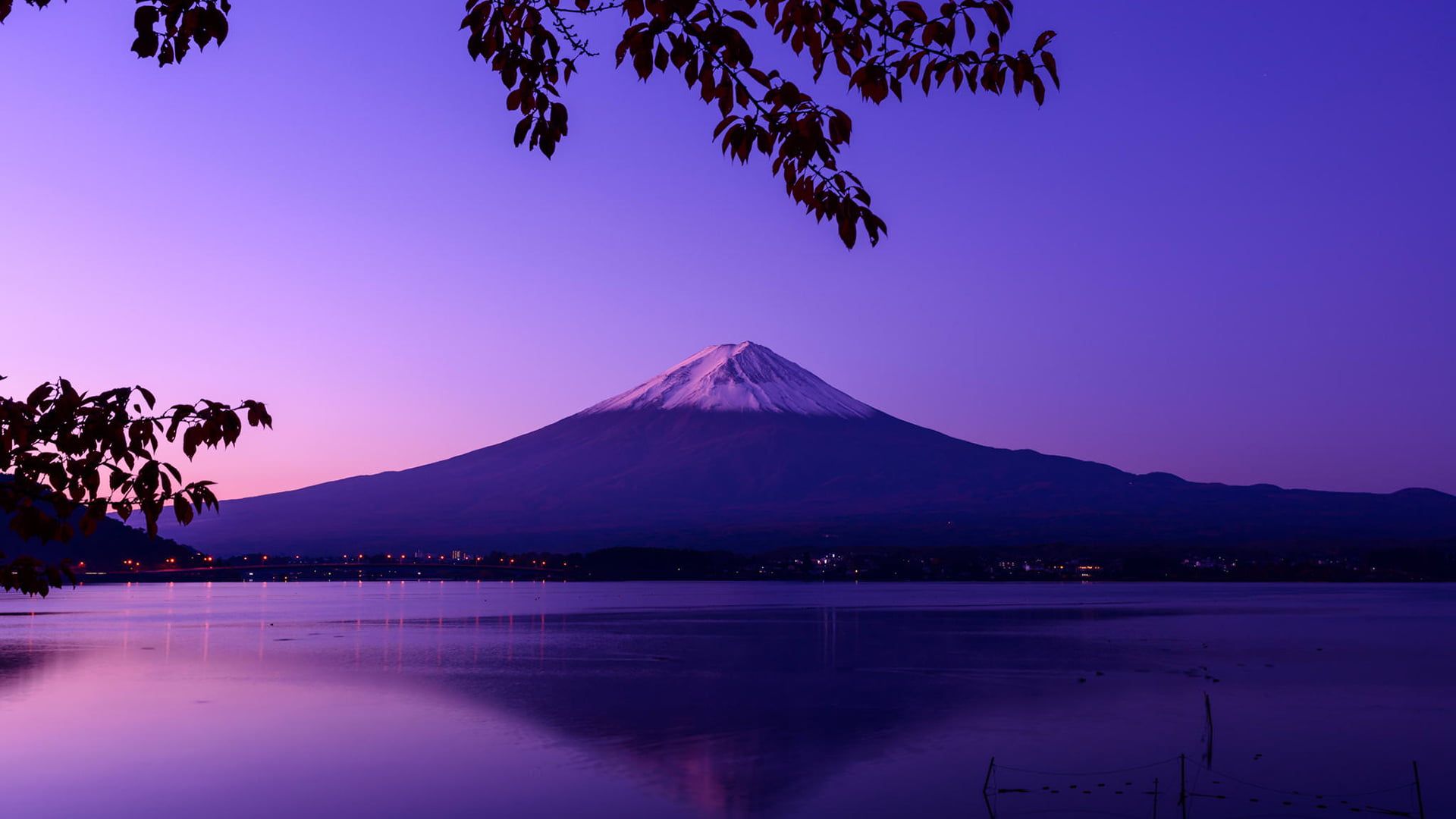 Monte Fuji con riflesso lago, 1440x1080 HD, Notebook Gaming