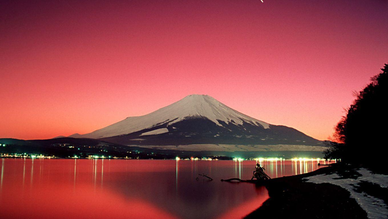 Monte Fuji tra le nuvole, 2560x1440 QHD, Laptop